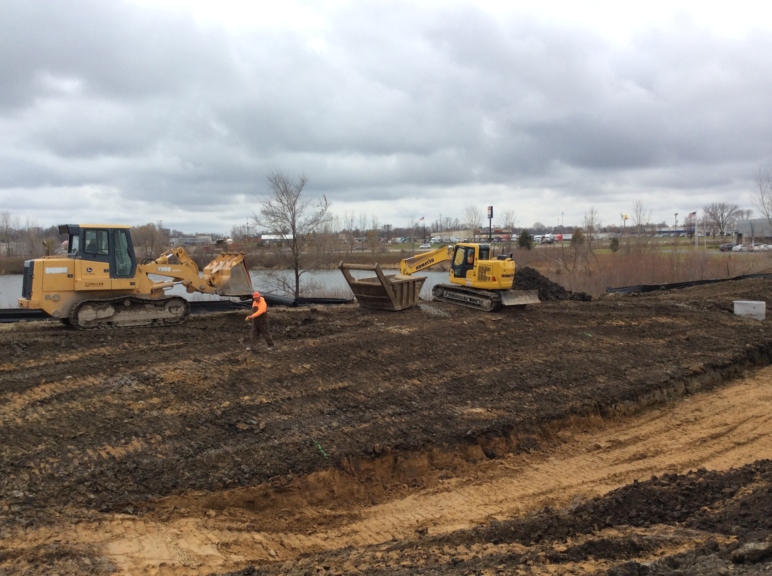 Craftsmen Trailer Site Improvements August 27, 2016